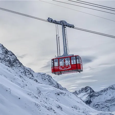 Confortable 4 Pers A Arc 1600 Avec Balcon - Fr-1-411-625 Les Arcs (Savoie)
